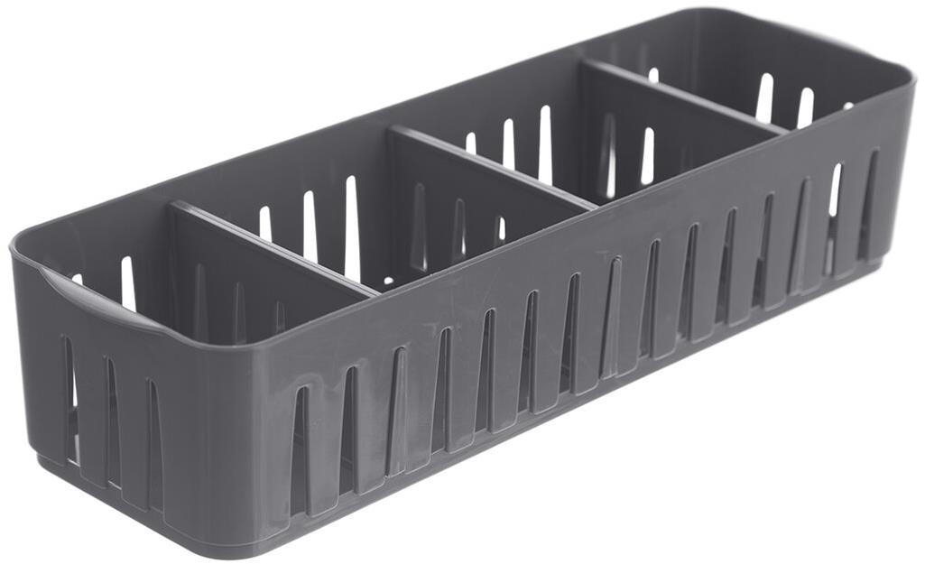 ORION UH Košík/organizér Flexi 32 × 10 × 6,8 cm sivý