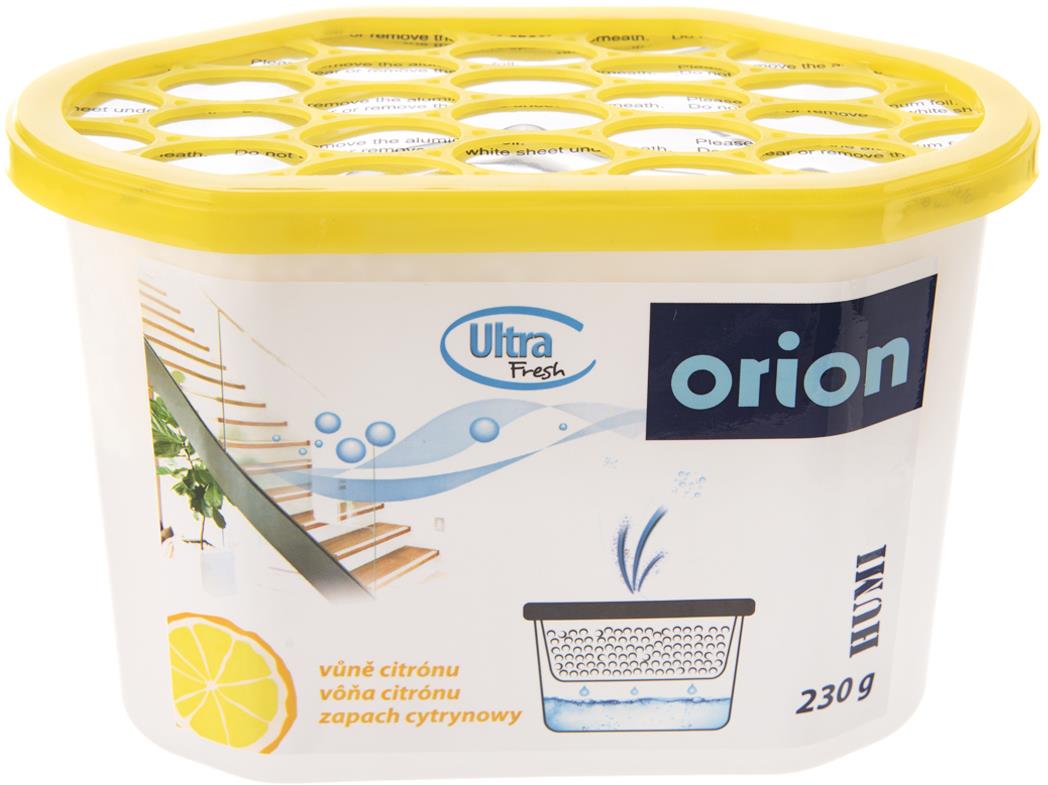 ORION Pohlcovač vlhkosti a osviežovač vzduchu Humi 230 g citrón