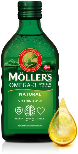 Möller’s Omega 3 Natural olej 250 ml