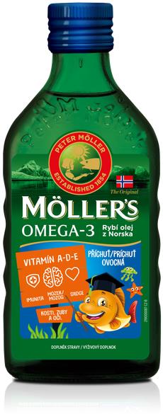 Möller’s Omega 3 Ovocná príchuť 250 ml