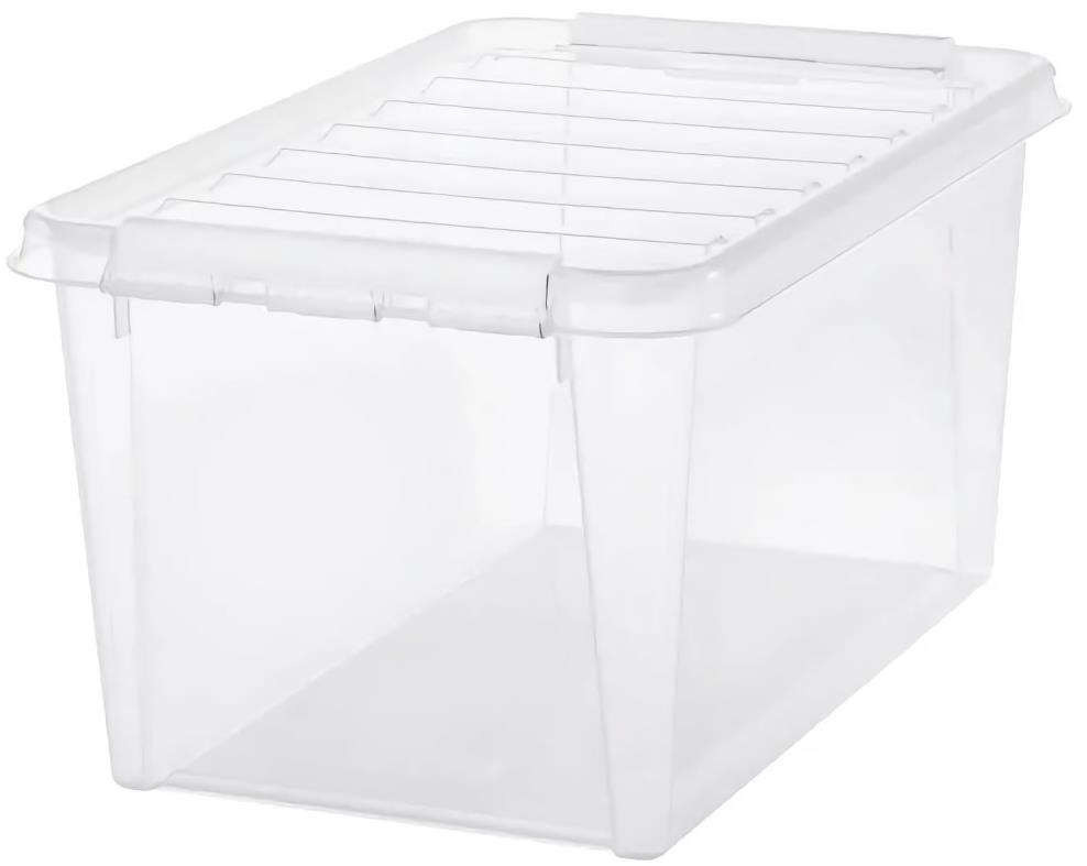 ORTHEX CLASSIC Úložný box 46 l 31 × 59 × 39 cm biele klipy