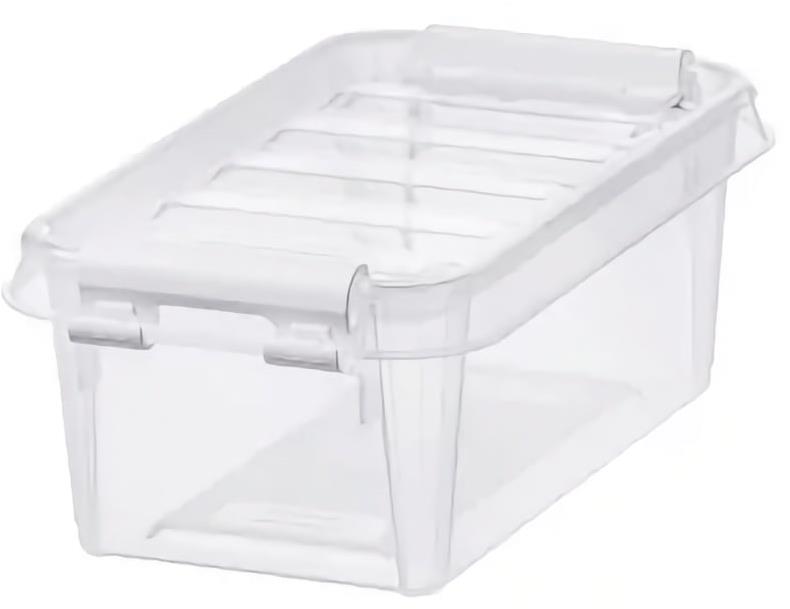 ORTHEX CLASSIC Úložný box 0,3 l 6 × 15 × 9 cm biele klipsy
