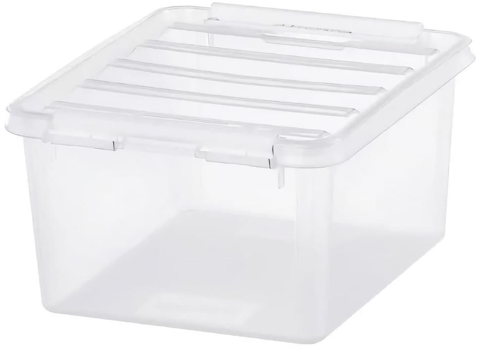 ORTHEX CLASSIC Úložný box 2 l 11 × 21 × 17 cm biele klipsy