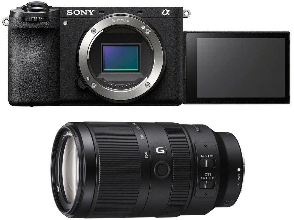 Sony Alpha A6700 + 16 – 50 mm f/3,5 – 5,6 OSS II + Sony E 70 – 350 mm f/4.5 – 6.3 G OSS