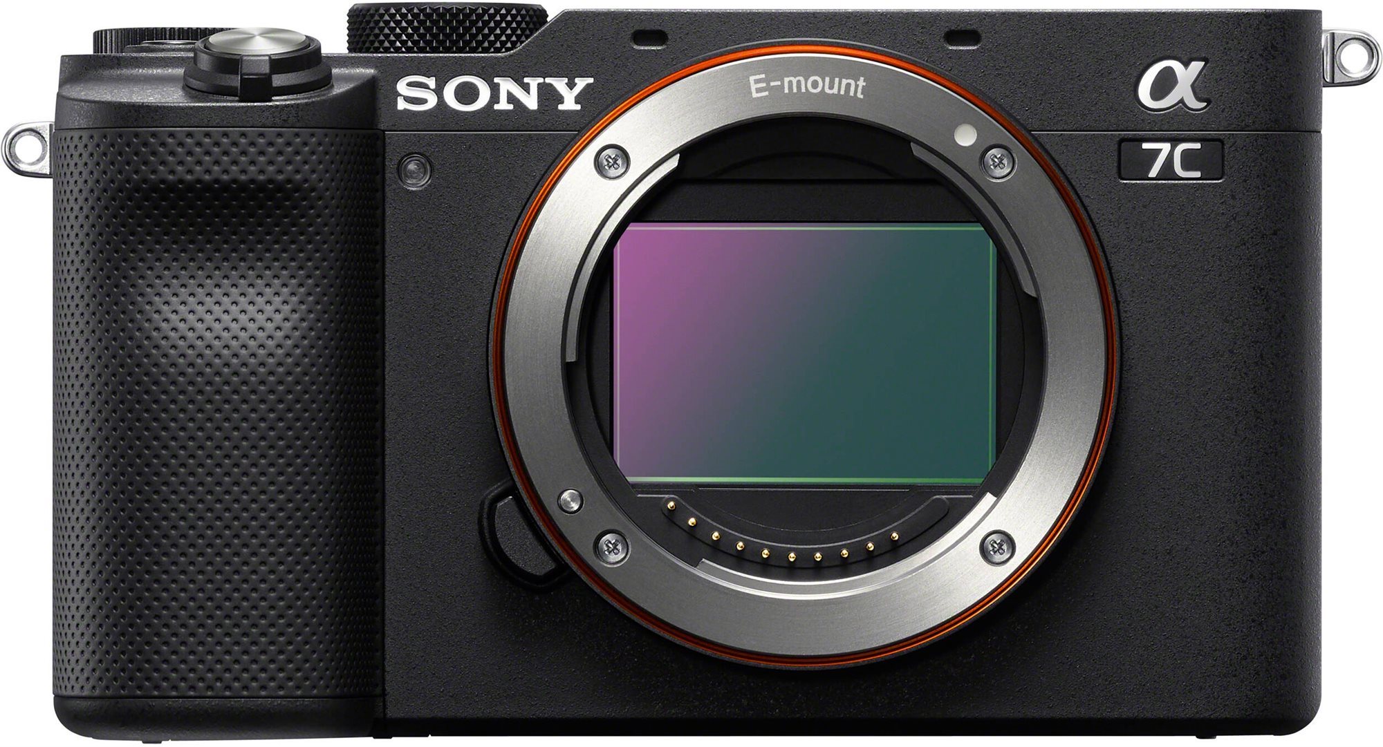 Sony Alpha A7C, telo, čierny