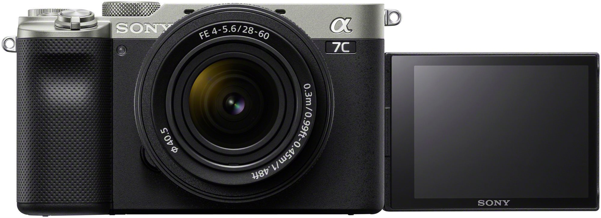 Sony Alpha A7C strieborný + FE 28–60 mm f/4-5,6