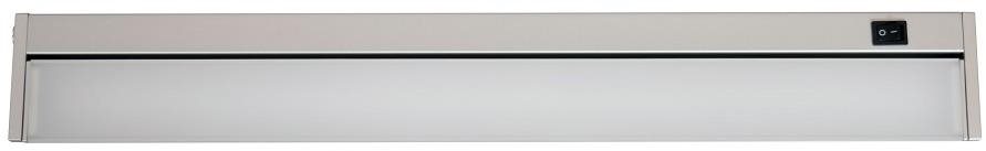 Nipeko Kuchynské LED svietidlo výklopné sivé s káblom 10 W 800 lm