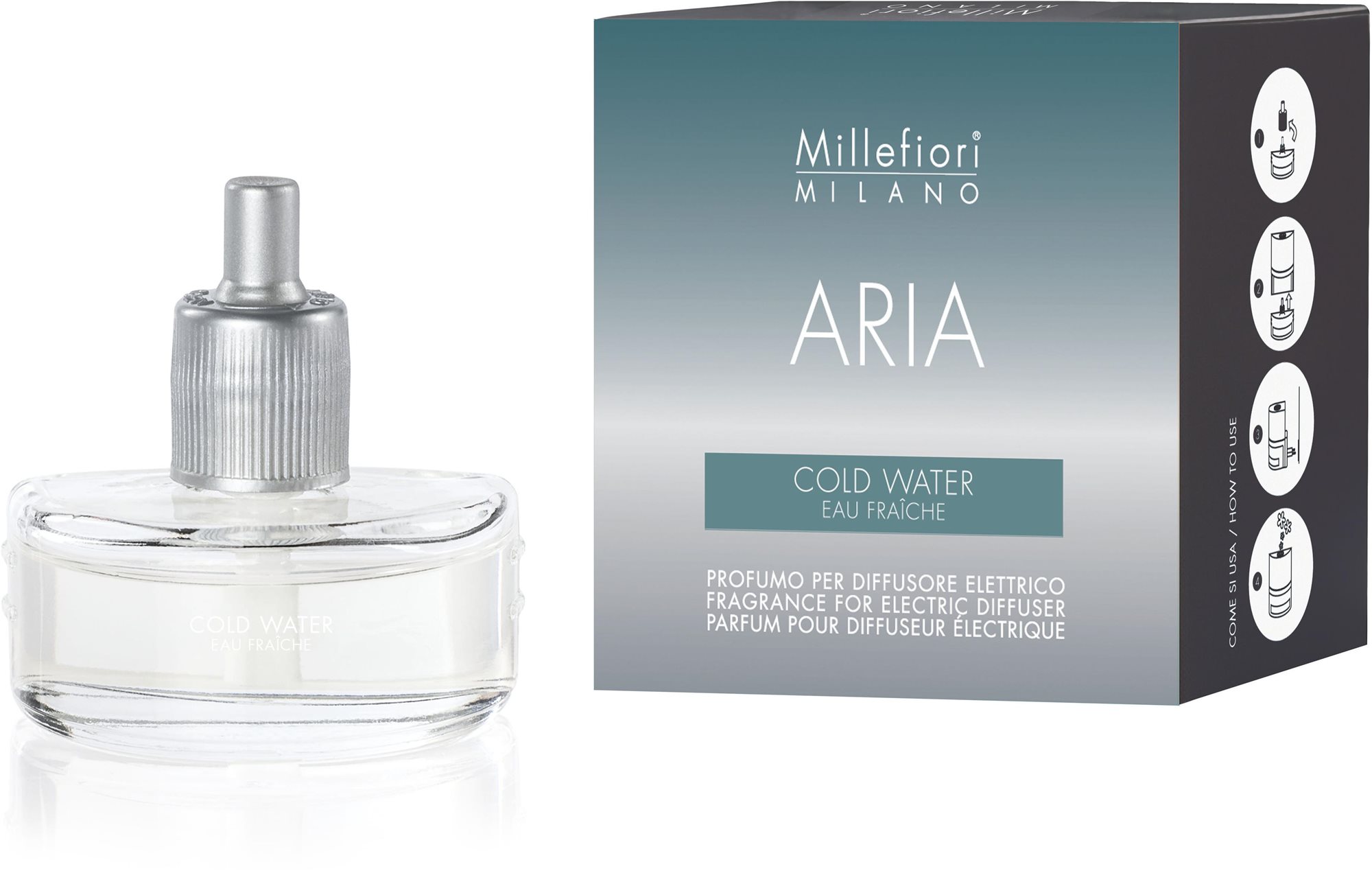MILLEFIORI MILANO Aria Cold Water Electric náplň 20 ml