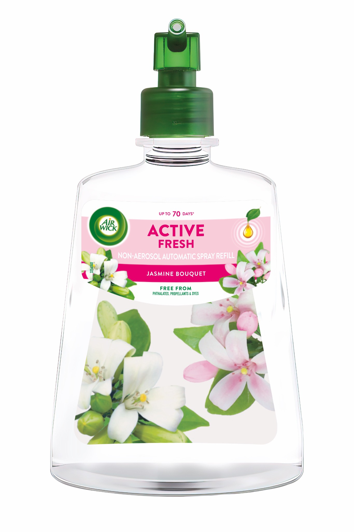 Air Wick Active Fresh Automatic, náplň jazmínové kvety, 228 ml