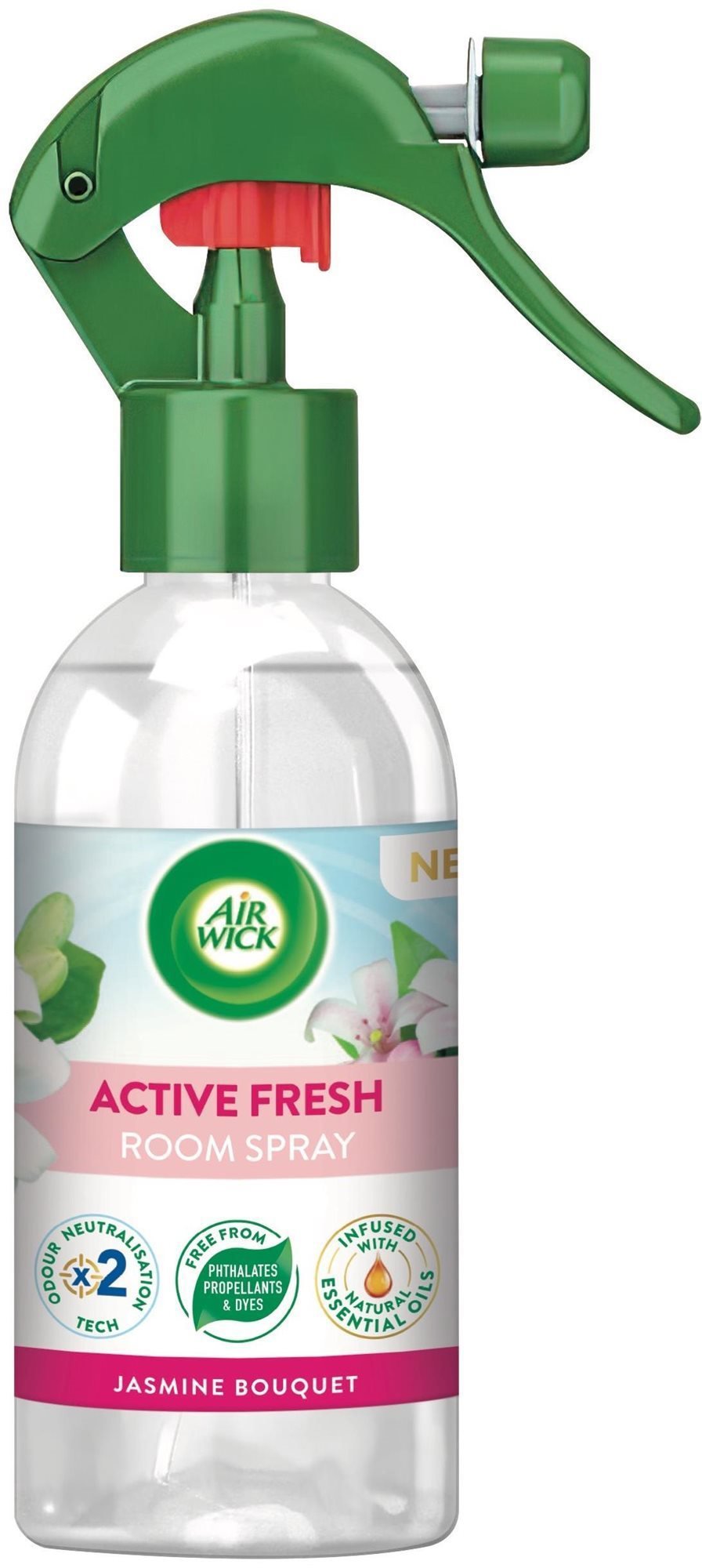 Air Wick Active Fresh Jazmínové kvety 237 ml