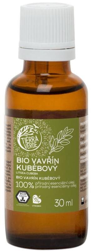TIERRA VERDE BIO Vavrín Kubébový 30 ml