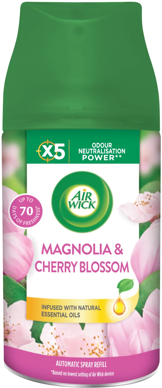 AIR WICK Freshmatic náplň Magnólia a čerešňa 250 ml