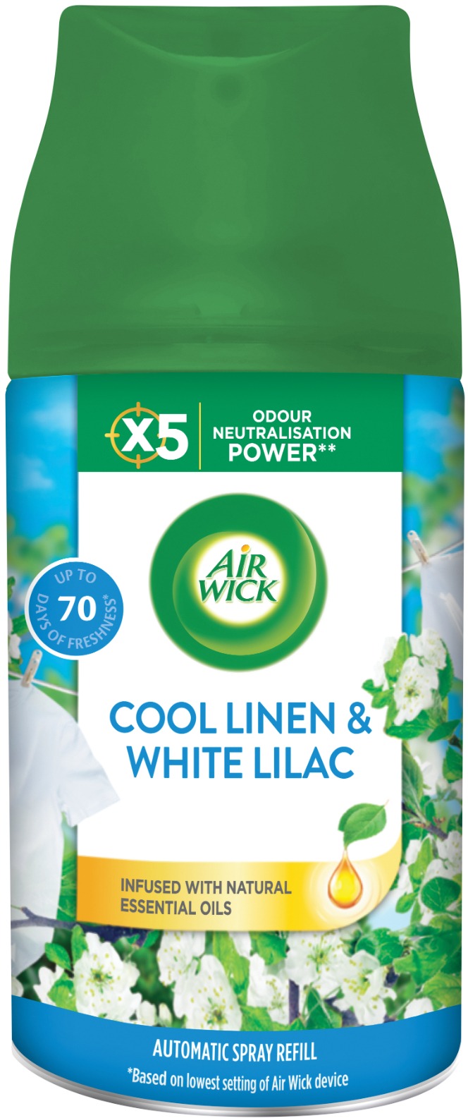 AIR WICK Freshmatic náplň Vôňa sviežej bielizne 250 ml