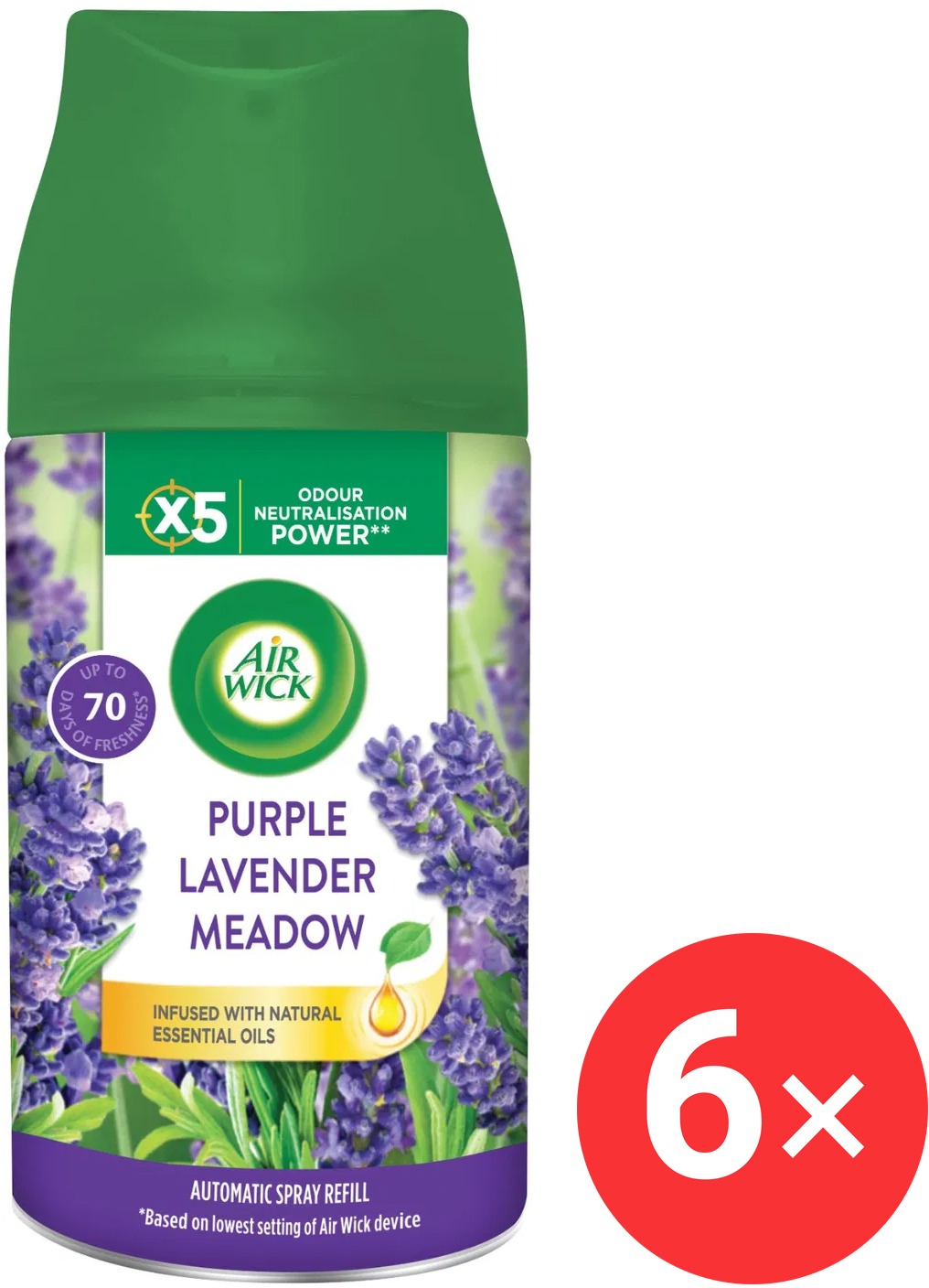 AIR WICK Freshmatic náplň Levanduľa 6×250 ml
