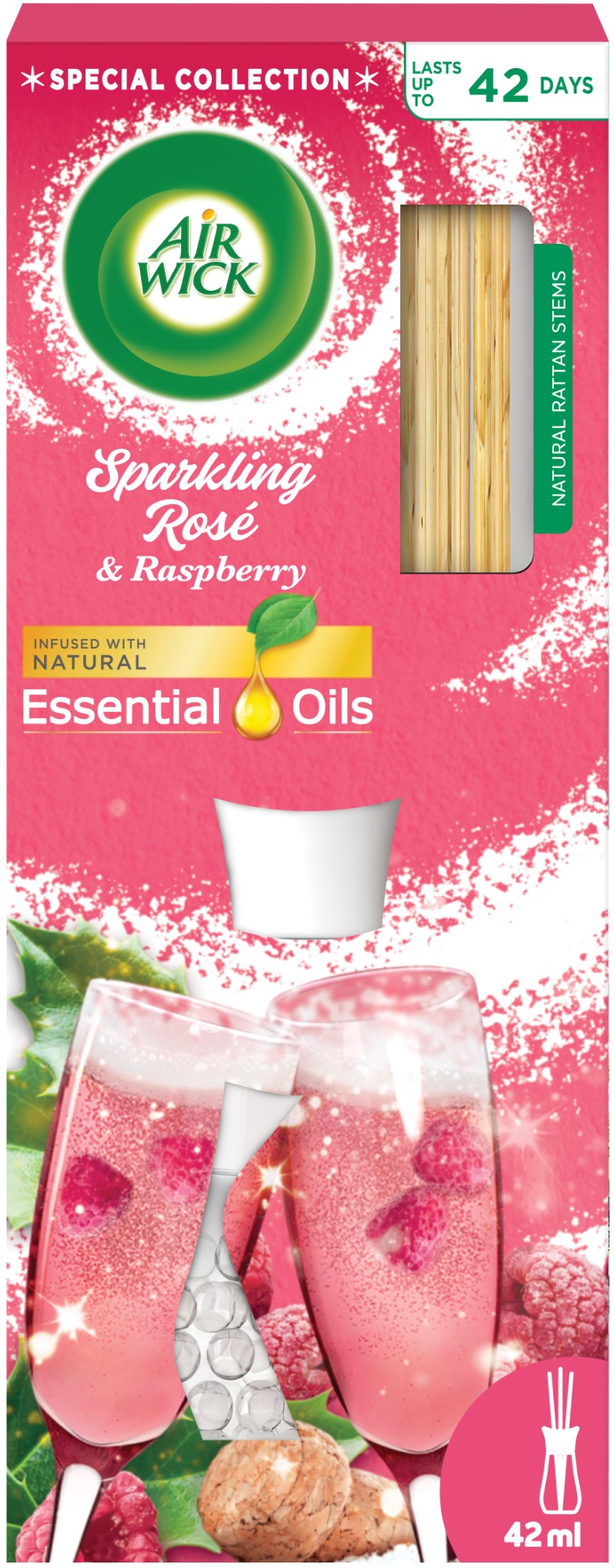 AIR WICK Ružový sekt a maliny 25 ml