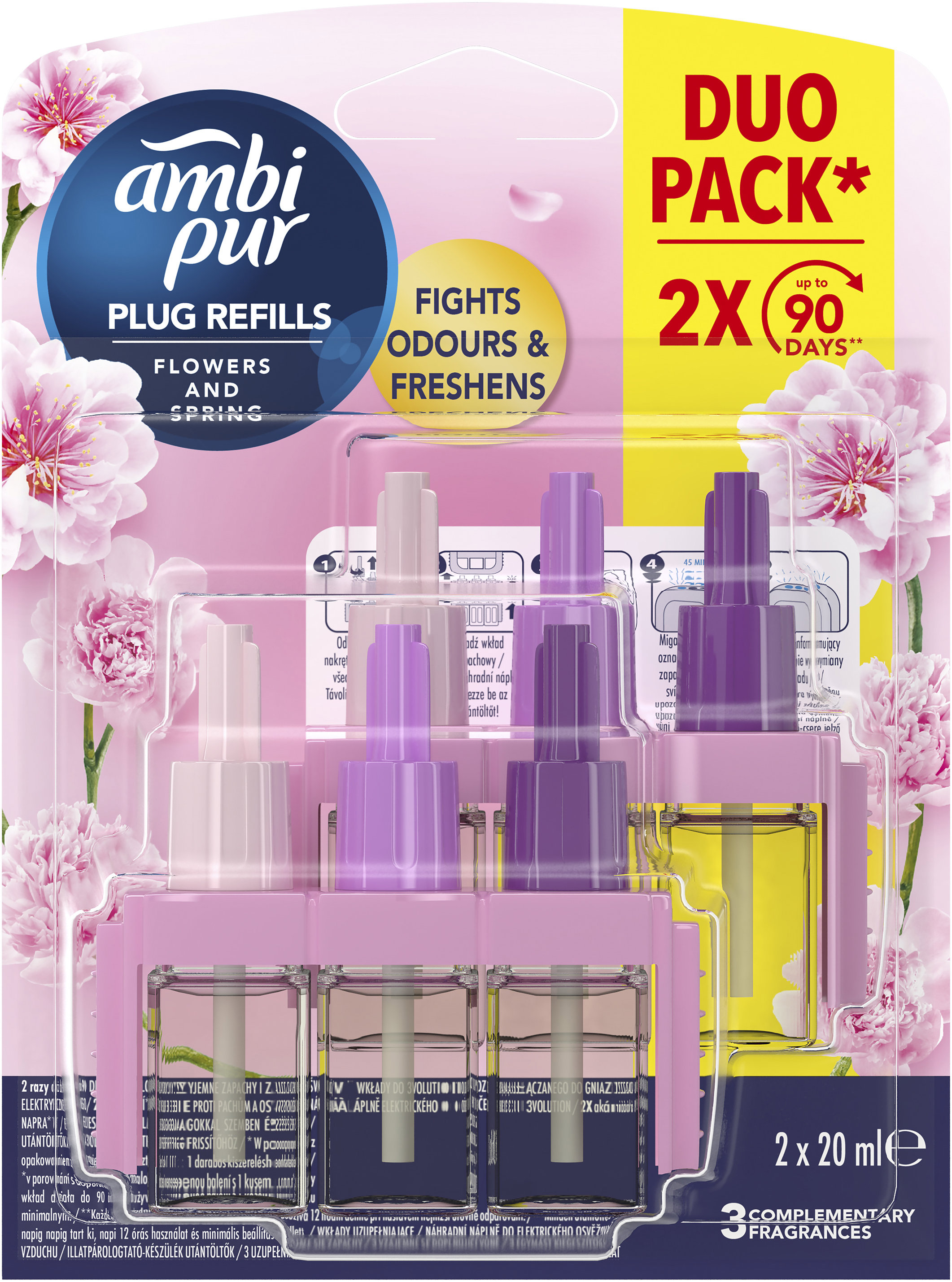 AMBI PUR 3Volution Flowers and Spring náplň 2× 20 ml