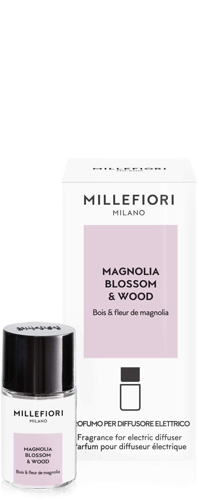 MILLEFIORI MILANO Magnolia Blossom & Wood náplň 15 ml