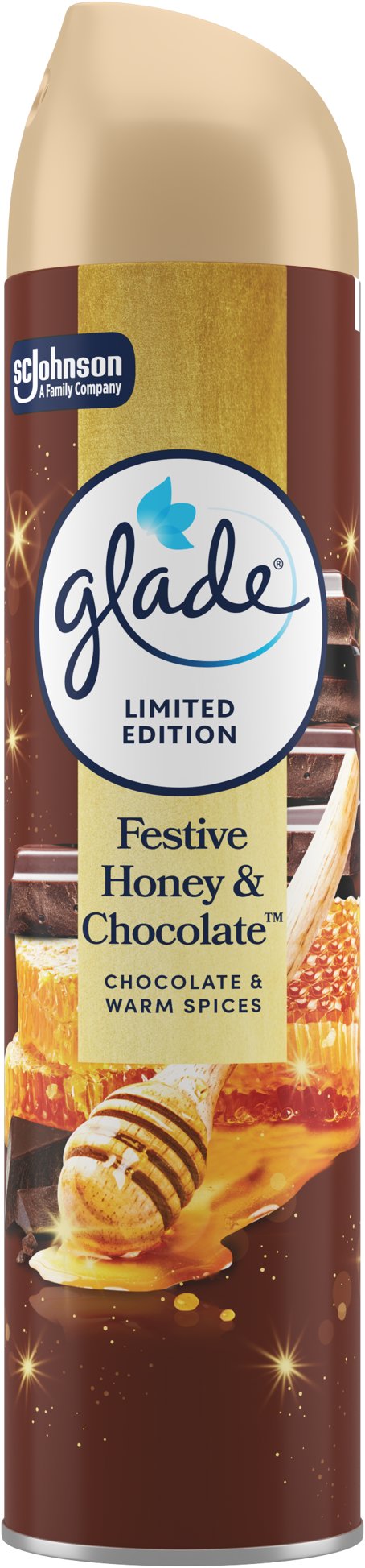 GLADE Aerosól Festive Honey & Chocolate 300 ml