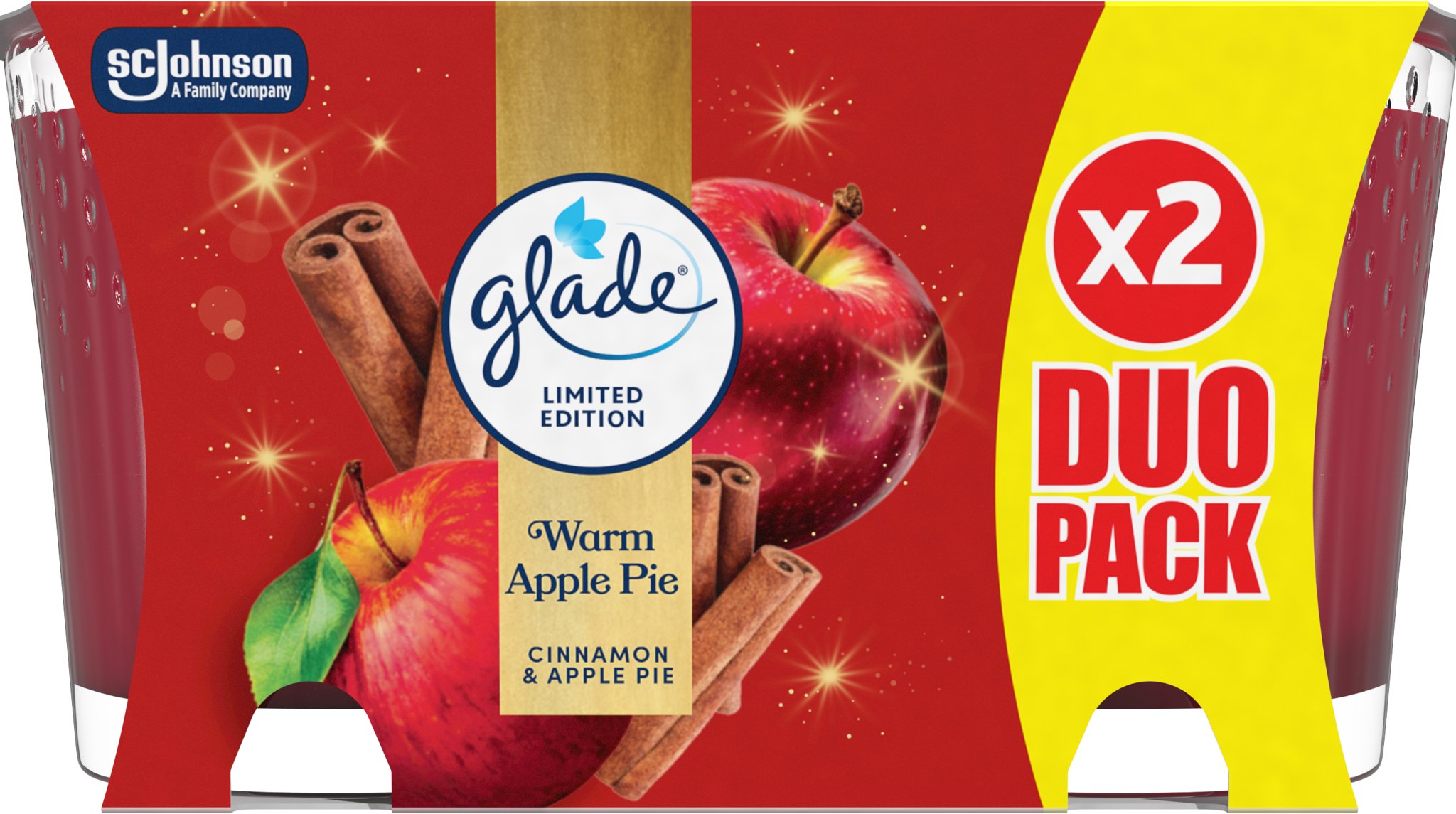 GLADE Warm Apple Pie 2× 112 g