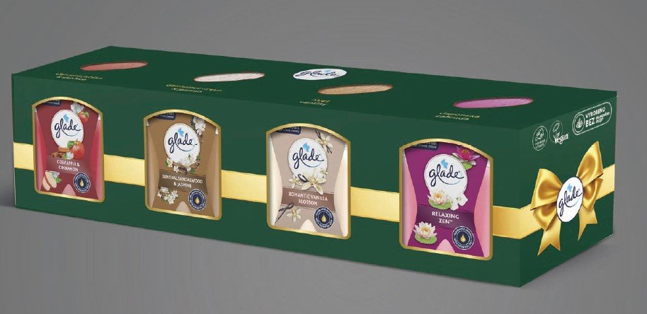 GLADE Gift Pack 4× 70 g