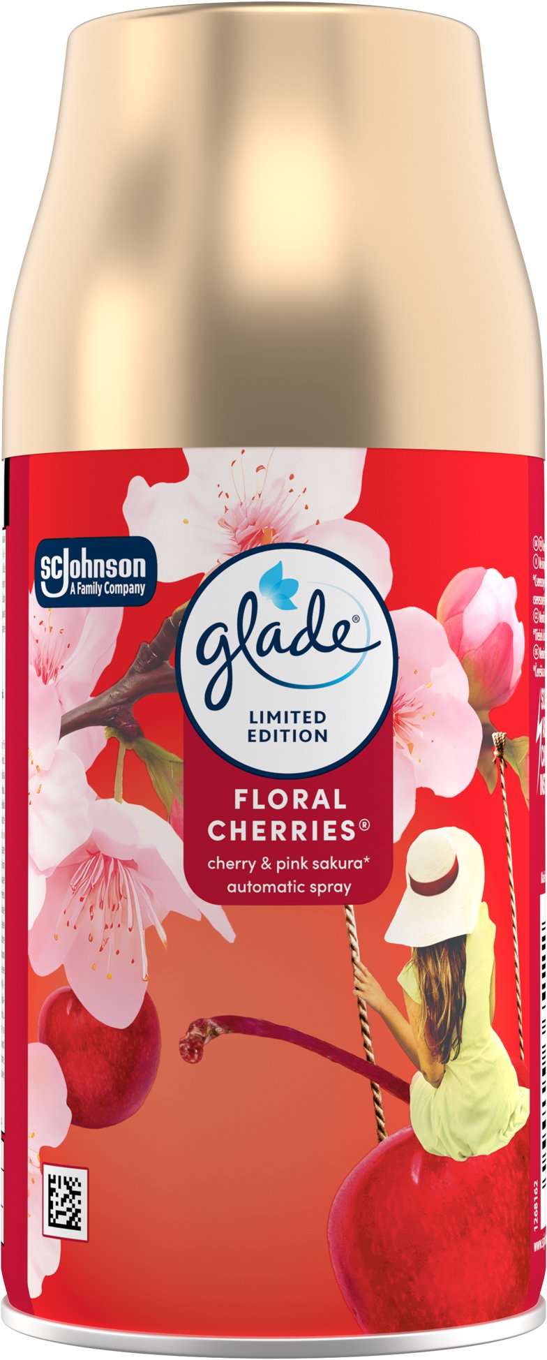 GLADE Automatic Floral Cherry, náplň 269 ml
