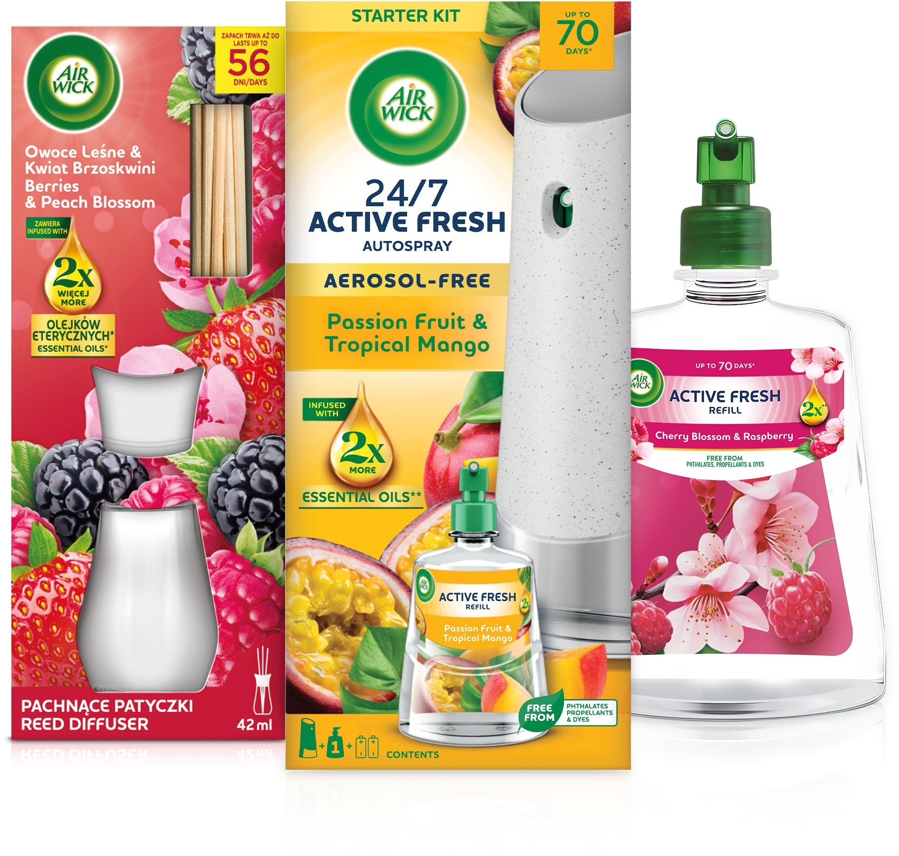 AIR WICK Jarná súprava vôní 498 ml