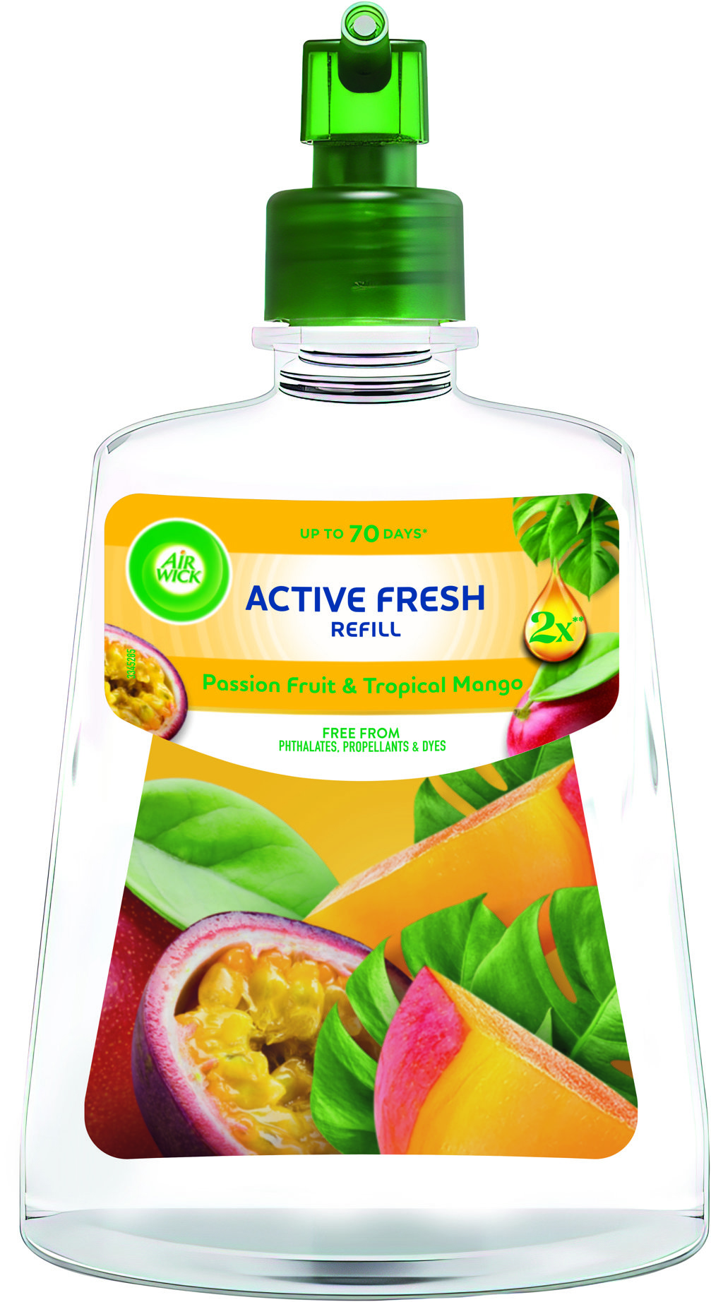 AIR WICK Active Fresh Automatic náplň Maracuja a tropické mango 228 ml
