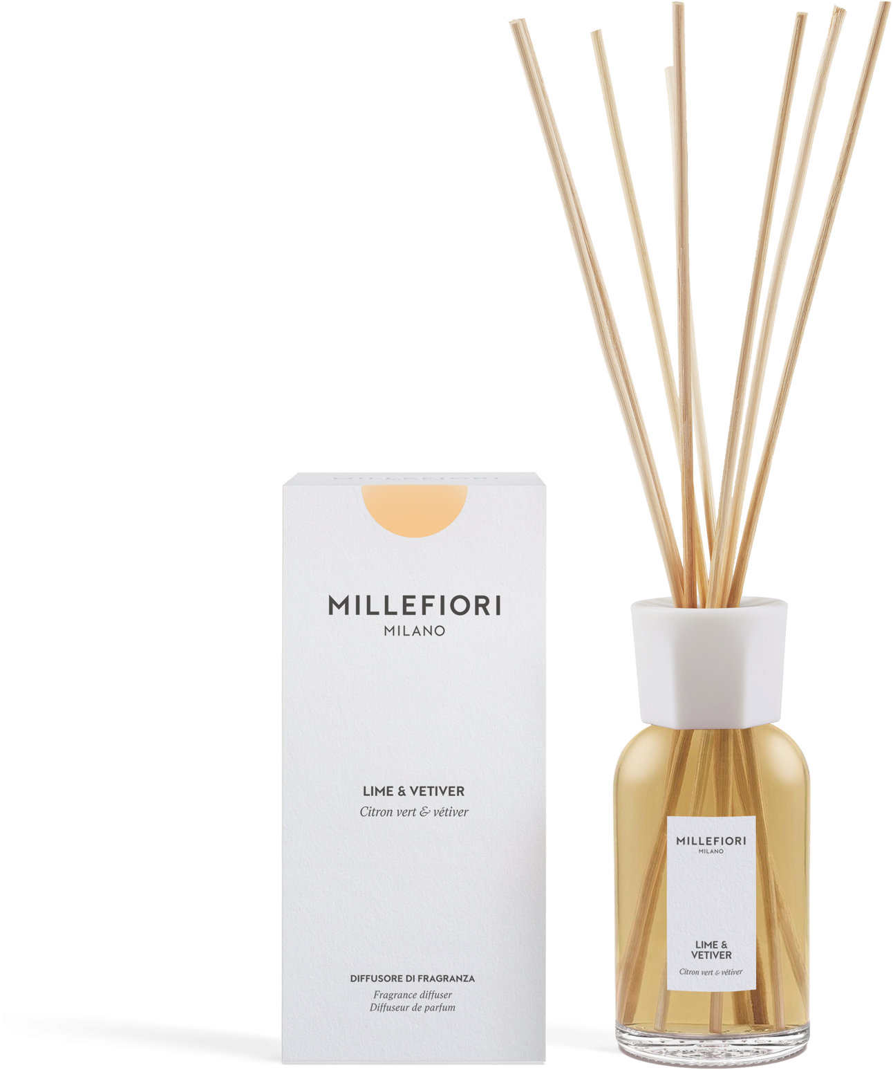 MILLEFIORI MILANO Lime & Vetiver 250 ml