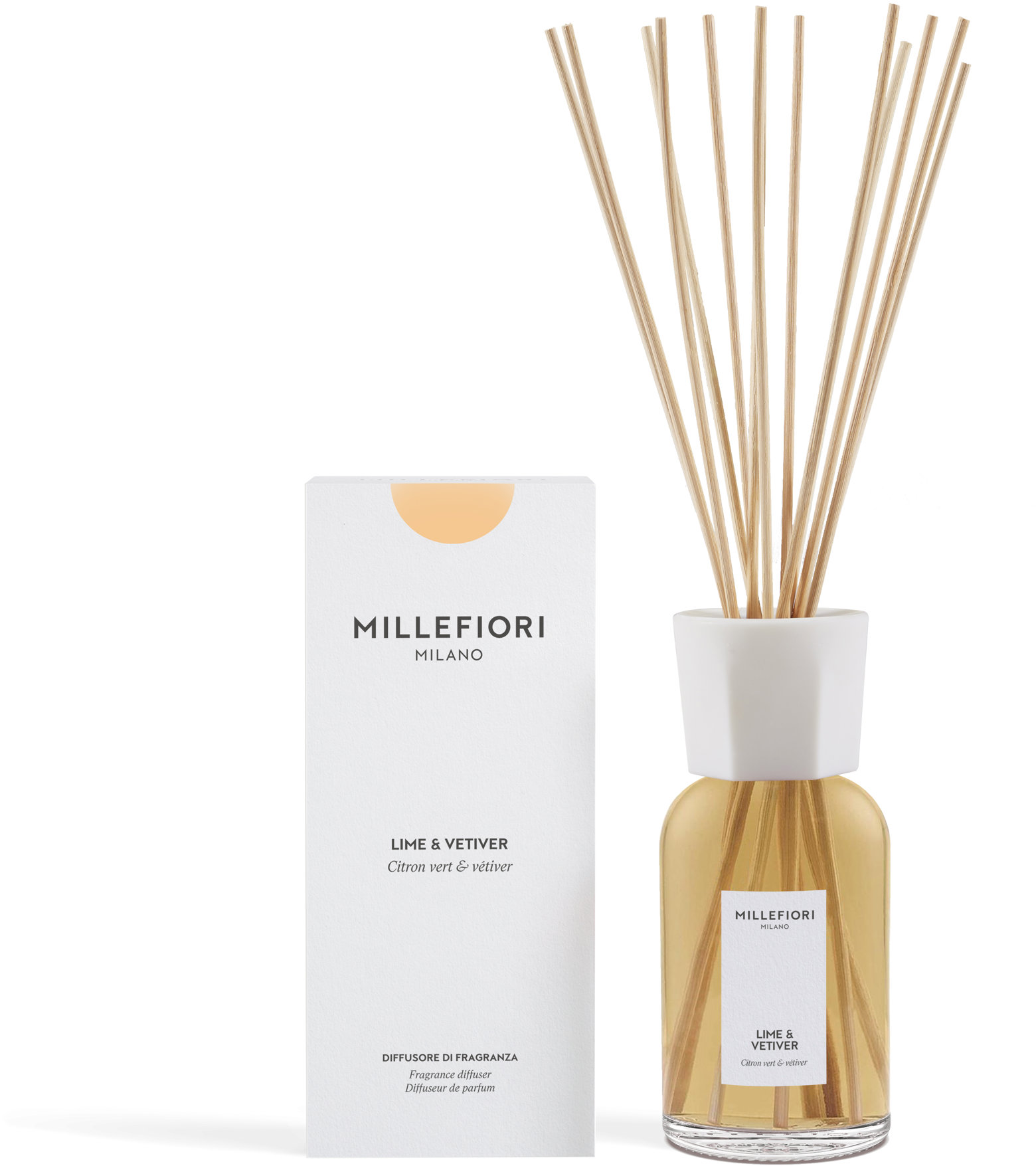 MILLEFIORI MILANO Lime & Vetiver 500 ml