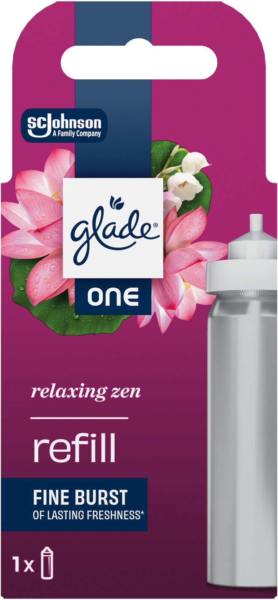 GLADE One Relaxing Zen náplň 10 ml