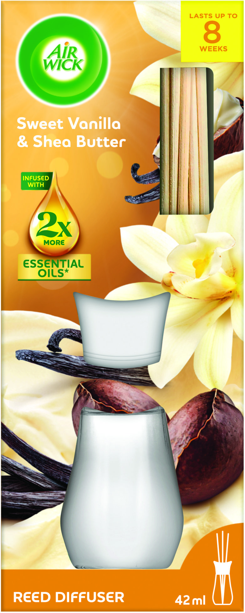 AIR WICK Vanilka a bambucké maslo 42 ml