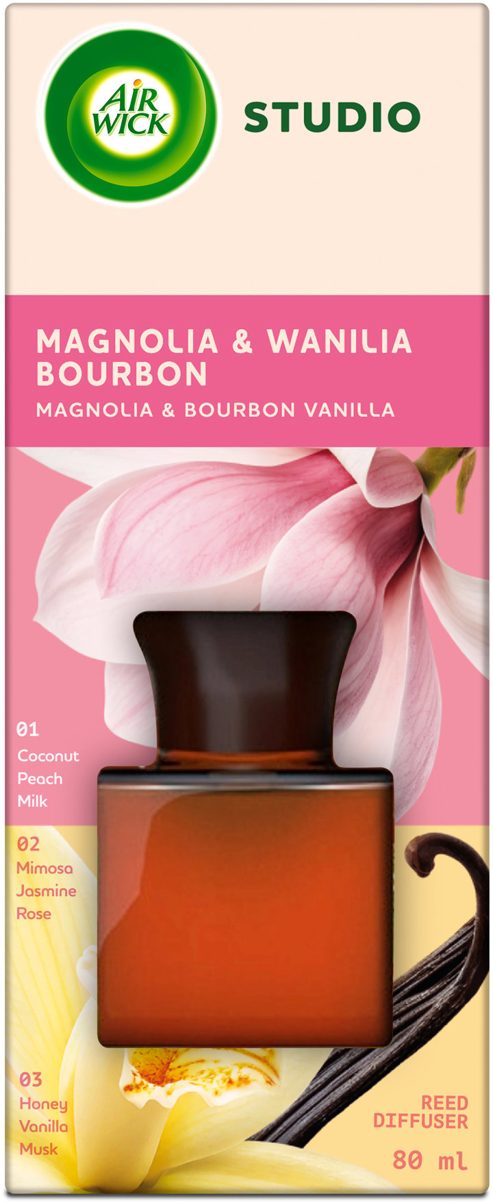 AIR WICK Magnólia a bourbonská vanilka 80 ml