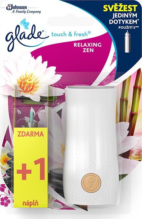 GLADE Touch & Fresh Japonská zahrada strojček + náplň (2× 10 ml)
