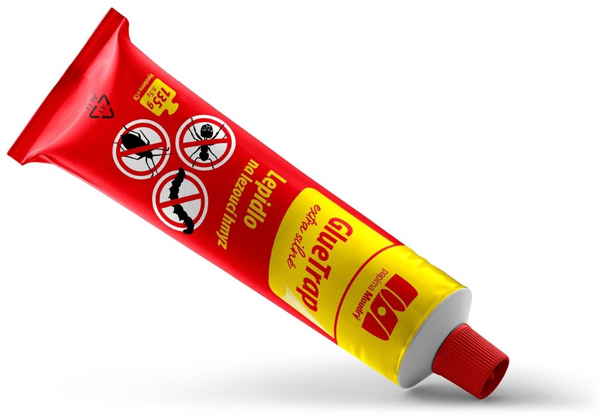 PAPÍRNA MOUDRÝ - Lepidlo na lezúci hmyz RaTrap, 135 g