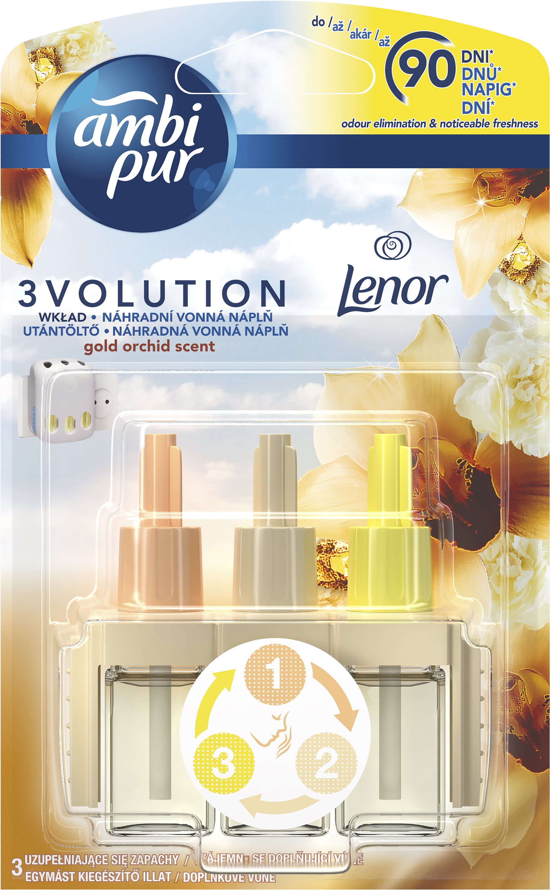 AMBI PUR 3Volution Gold Orchid, náplň 20 ml