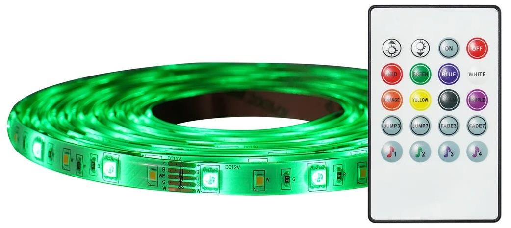 Nordlux Samolepiaci LED pásik Music RGB IP44 – 18 W, 350 lm, 5000 mm