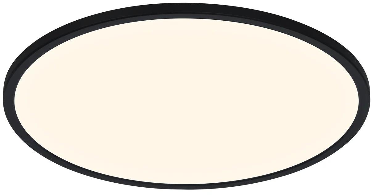 Nordlux Oja smart 2700 – 6500 K LED svetlo ovládané aplikáciou – čierna, 30 W, 150 – 3500 lm, 600 mm