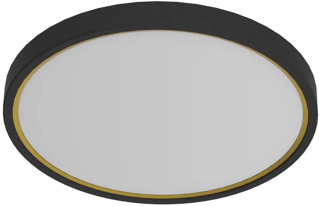 Nordlux Stropné LED svetlo do kúpeľne Noxy IP44 – čierne