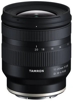 Tamron 11 – 20 mm f/2,8 Di III-A RXD pre Sony E