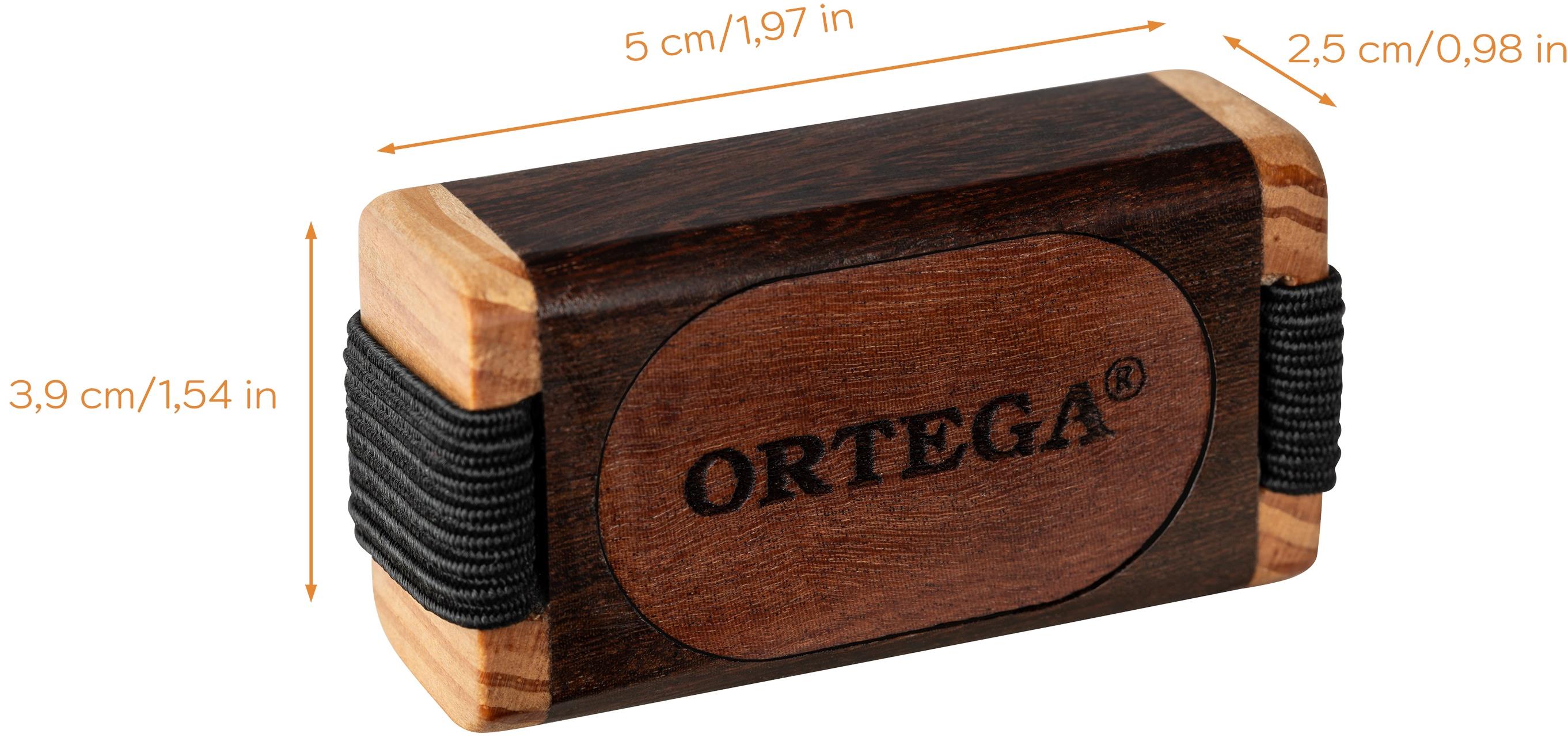 ORTEGA Wooden Finger Shaker Large