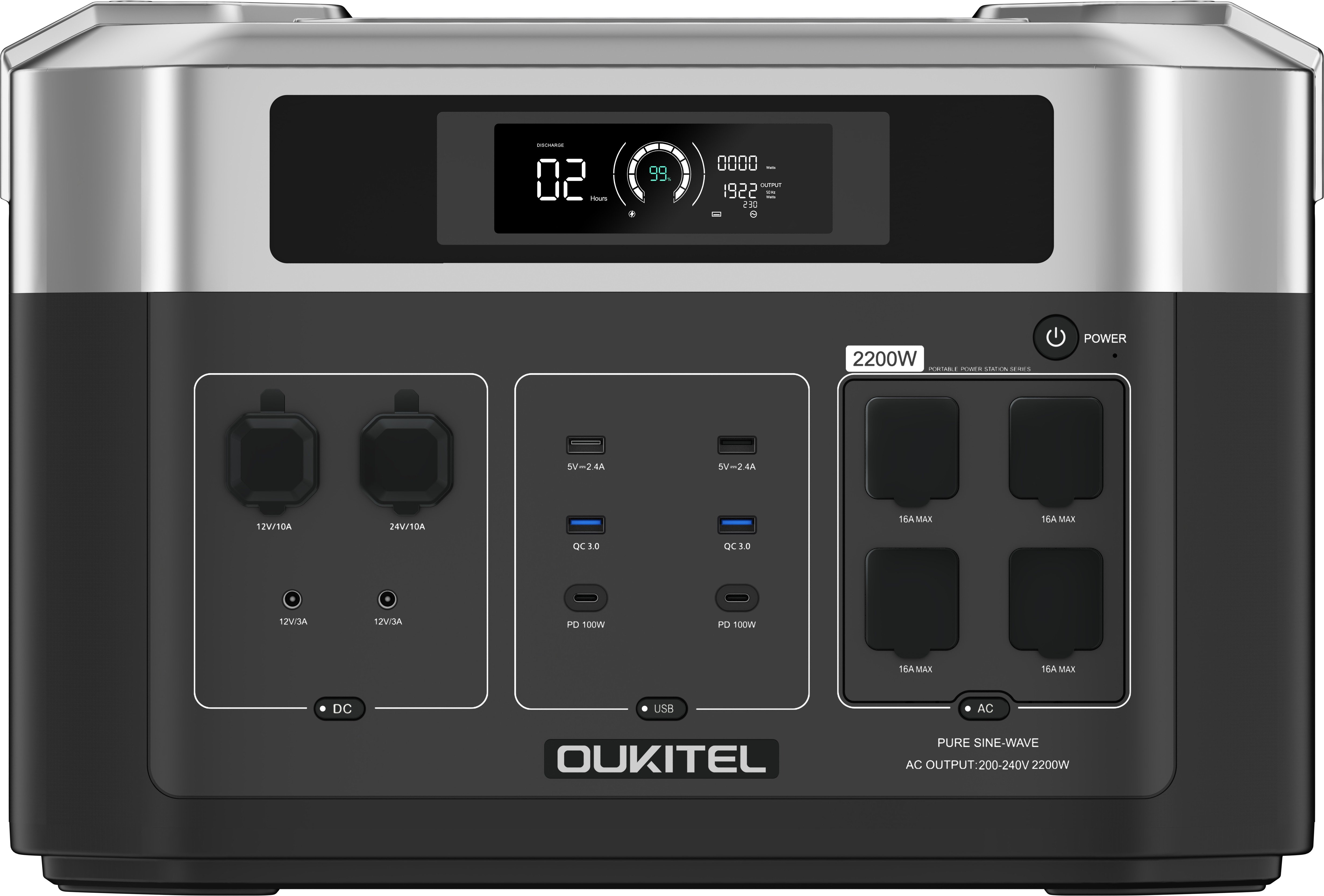 Oukitel Expandable Power Station 2048 Wh