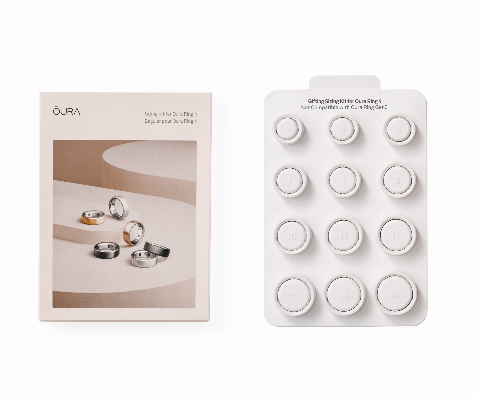 Oura Ring 4 Sizing Kit