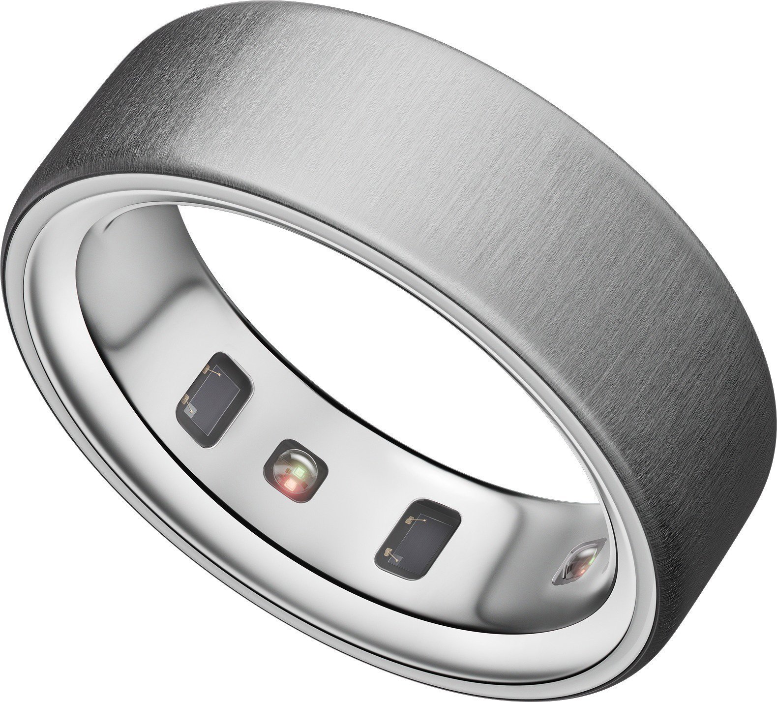 Oura Ring 4 Brushed Silver veľkosť 6