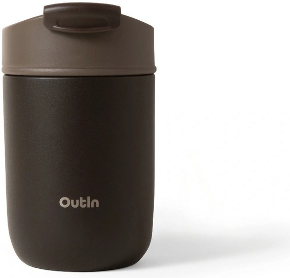 OUTIN Travel Tumbler Terra Brown Cup