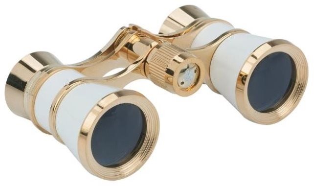 Viewlux Opera 3 × 25 biely