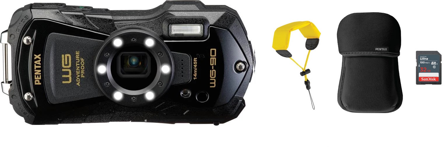 PENTAX WG-90 Black outdoor kit