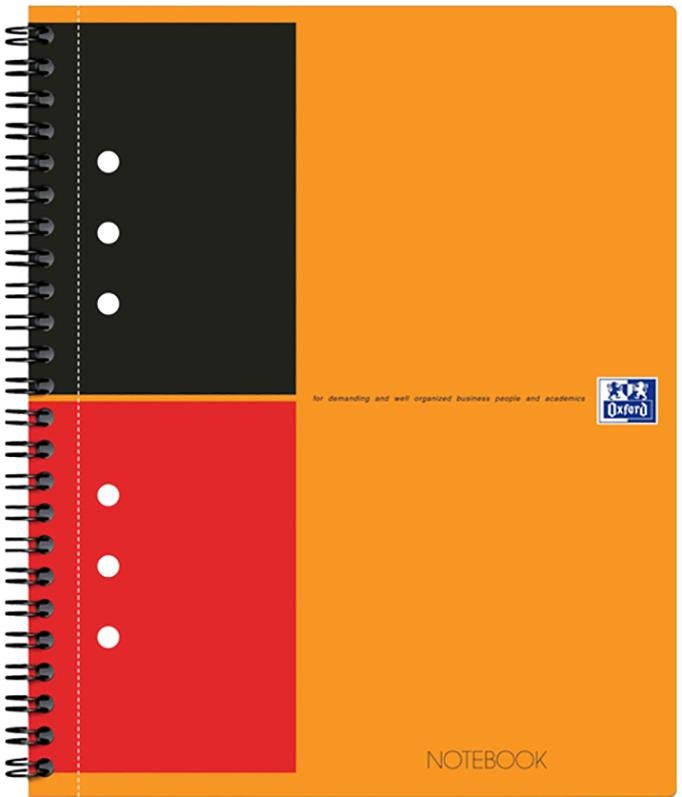OXFORD International Notebook A5+, 80 listov, linkovaný