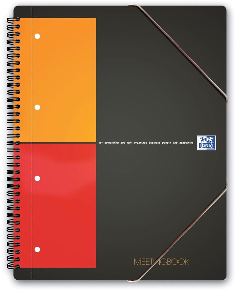OXFORD International Meetingbook A4+, 80 listov, štvorčekový