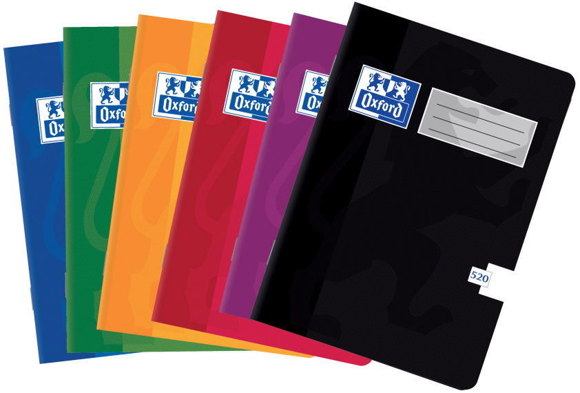 OXFORD A5 520, čistý, 20 listov, náhodná farba (1 ks)