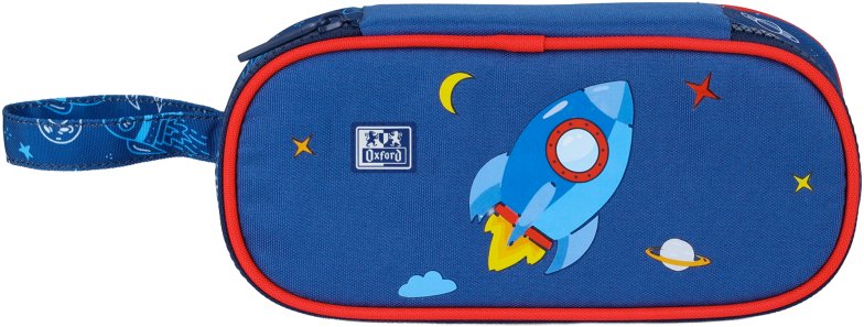 OXFORD Etui, vesmír, modré